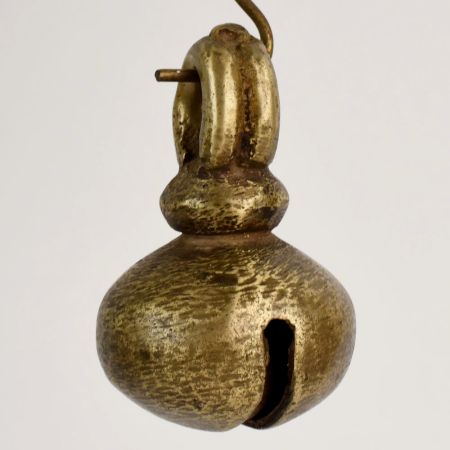 Northern India Bell Metal Cow Bell Handmade Rustic for Home Decor