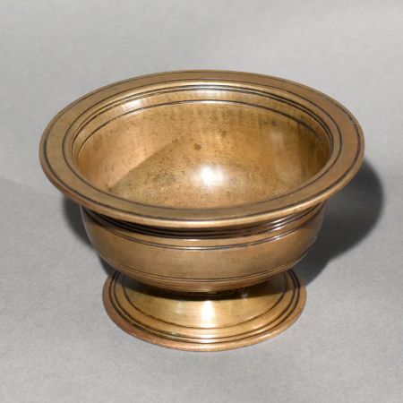 Vintage Handmade Brass Flower Bowl for Decoration