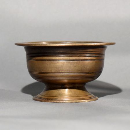 Vintage Handmade Brass Flower Bowl for Decoration