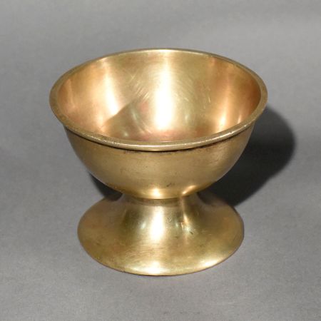 Vintage Handmade Brass Ritual Cup Bowl for Prayer Room
