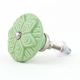 Green Wheel Flower Knob