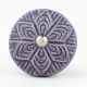 Grey Wheel Flower Knob