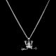 Jumping Tree FrogÂ 92.5 Sterling Silver Pendant