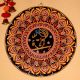 Handcrafted Gopal Ji Krishna Mandala Wooden Wall Art