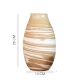 Handmade Ceramic Striped Vases by Artist Meena Vohra Set Of 3