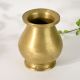 Vintage Brass Holy Water Pot Handmade South India Ritual Kalash