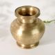 Vintage Brass Holy Water Pot Handmade South Indian Traditional Kalash