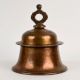 Vintage Bell Metal Temple Hanging Bell in Himalayan Art