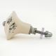 Handcrafted Ceramic Cream Square Cabinet Knob