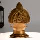 Handmade Brass Gaja Laxmi Deepam for Puja and Meditation
