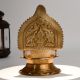 Vintage Brass Ashtalakshmi Diya Oil Lamp Traditional Puja Decor