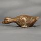 Handmade Brass Duck Paperweight Decorative Accent for Office