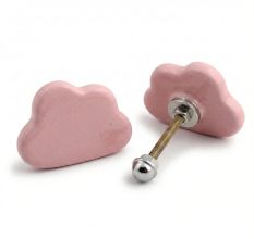 Pink Cloud Ceramic Cabinet Knob Online