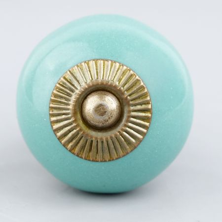 Solid Sea Green Knob