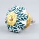 Green Leaf Medium Knob