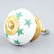 Sea Green Star Drawer Knob