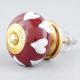 Cherry Floral Ceramic Knob