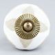 White Etched Ceramic Knob-30