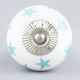Sea Green Star Ceramic Drawer Knob Online