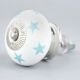 Sea Green Star Ceramic Drawer Knob Online