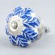 Blue Leaf Medium Knob