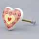Heart Ceramic Knob