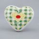 Leaf Heart Ceramic Knob