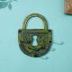 Bronze Decor Hooks Padlock Key Hooks with Patina