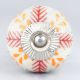 Red Leaf Ceramic Floral Dresser Knob Online