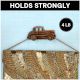 Wooden Adhesive Hot Air Balloon,Car And Rocket Shape Wall Hooks-Pack of 3