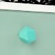 Sage Green Geometric Wooden Cabinet Knob
