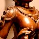 Handcrafted Brass Dancing Lady Statue – Traditional Indian Classical Art Home Decor Idol