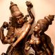 Handcrafted Brass Radha Krishna Dancing Statue – Antique Finish Spiritual Home Decor Idol