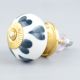 Grey Heart Ceramic Knob (1)