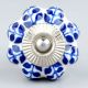Blue Agapanthus Floral Knob