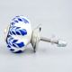 Blue Agapanthus Floral Knob