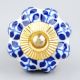Blue Agapanthus Floral Knob