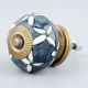 Grey Leaf Drawer Knob