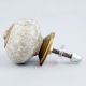 Marble Cream Crackle Ceramic Cabinet Knob