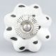 White Etched Melon Knob
