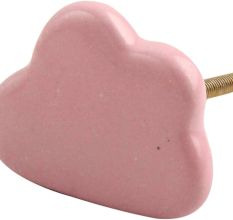 Pink Cloud Ceramic Cabinet Knob Online