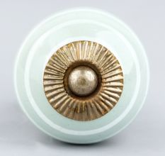 Sage Green Line Knob