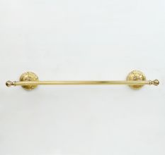 Regal Brass Wall Mount Single Towel Bar