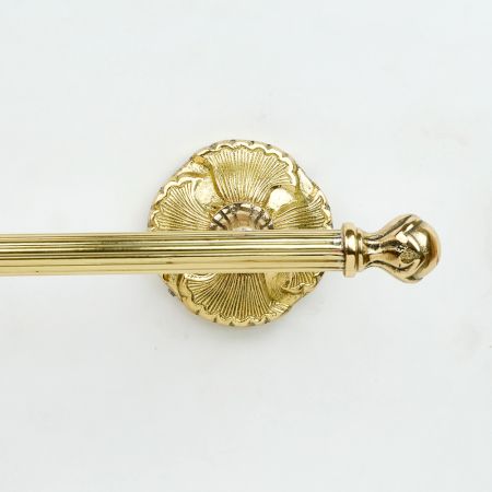 Regal Brass Wall Mount Single Towel Bar