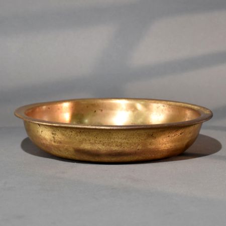 Authentic Vintage Brass Pot Bowl Himalayan Style