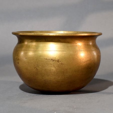 Vintage Brass Pot Planter for Indoor Plants