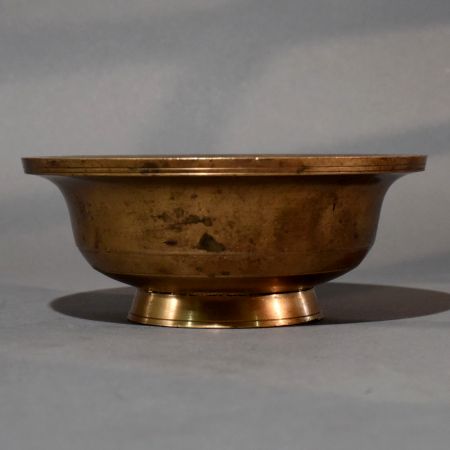 Traditional Brass Pot Bowl for God Bath Ritual
