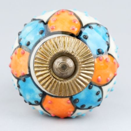 Mixed Lotus Ceramic Knob