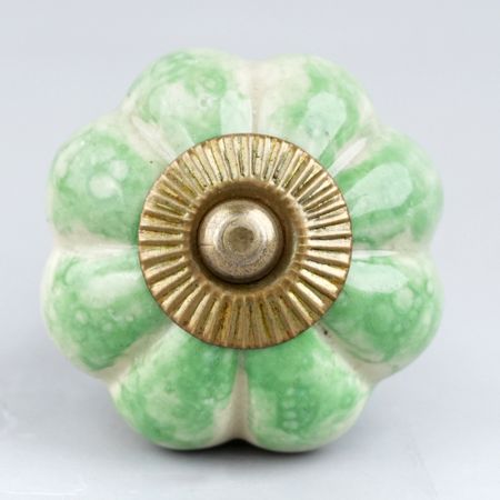 Sea Green Melon Drawer Knob