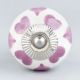 Purple Heart Ceramic Knob